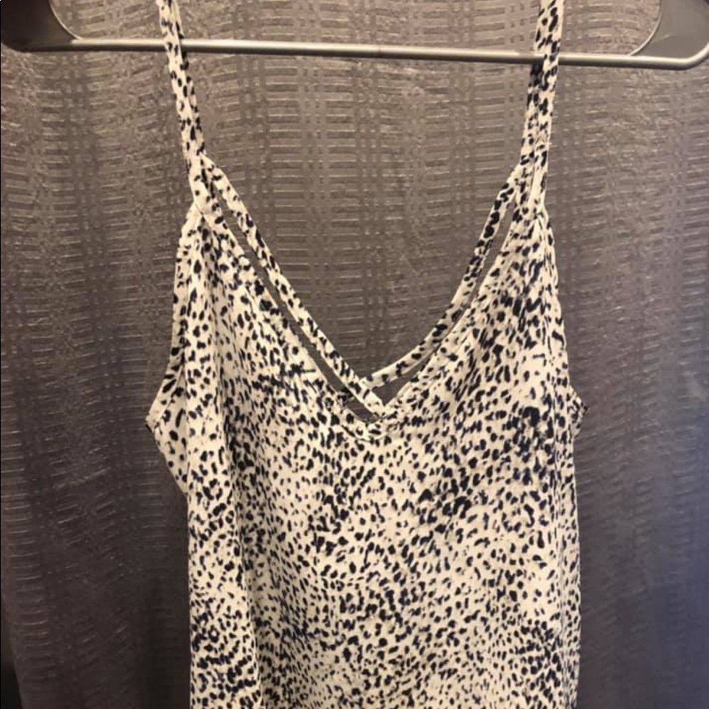 Leopard top from red dress boutique